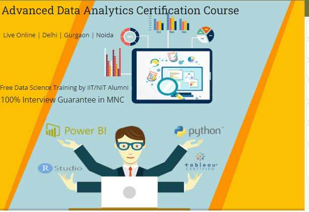 Best Data Analyst Training Course in Delhi, 110065, 100% Placement[2024] – Online Data Analytics Course in Noida, SLA Analytics and Data Science Institute, Top Training Center in Delhi NCR – SLA Consultants India, Summer Offer’24,