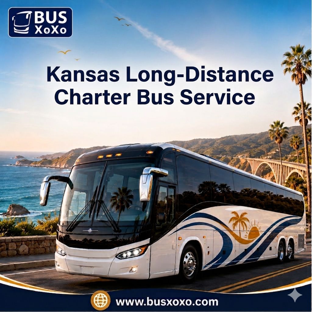 Kansas Long-Distance Charter Bus Rental