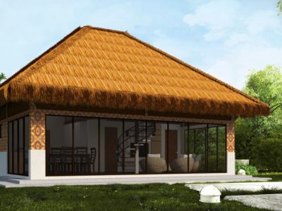 Native Style House with Loft For Sale