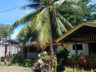 LOT FOR SALE WITH HOUSE ALONG NATIONAL HIGHWAY