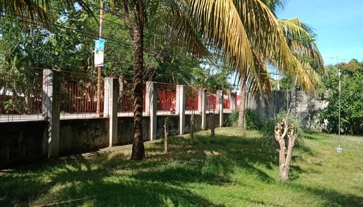 LOT FOR SALE WITH HOUSE ALONG NATIONAL HIGHWAY