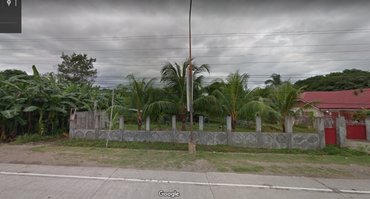 LOT FOR SALE WITH HOUSE ALONG NATIONAL HIGHWAY