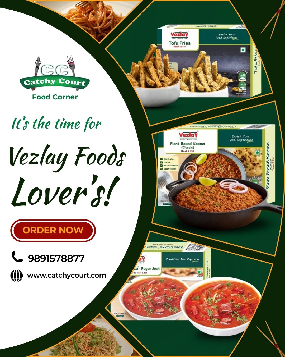 Vezlay Foods at Catchy Court – The Best Place to Buy Delicious Vegan Meat Online