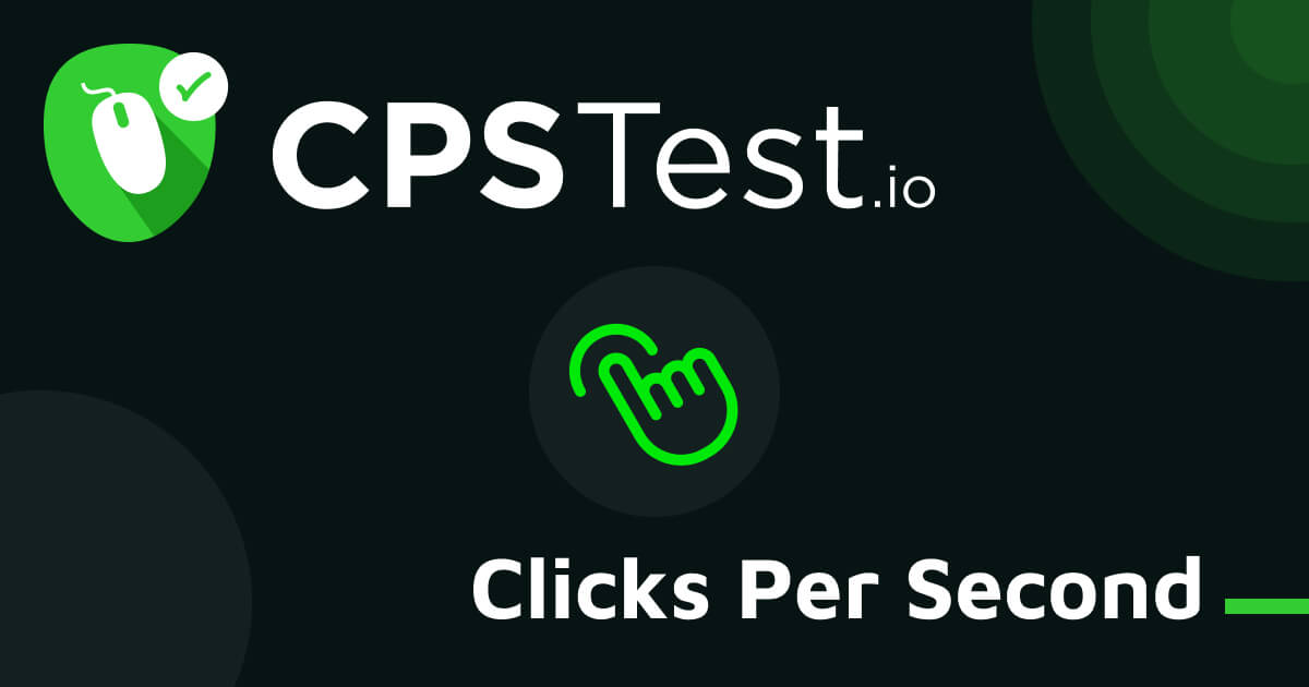 Unleashing Your Inner Click Warrior: A Deep Dive into the CPS Test Experience