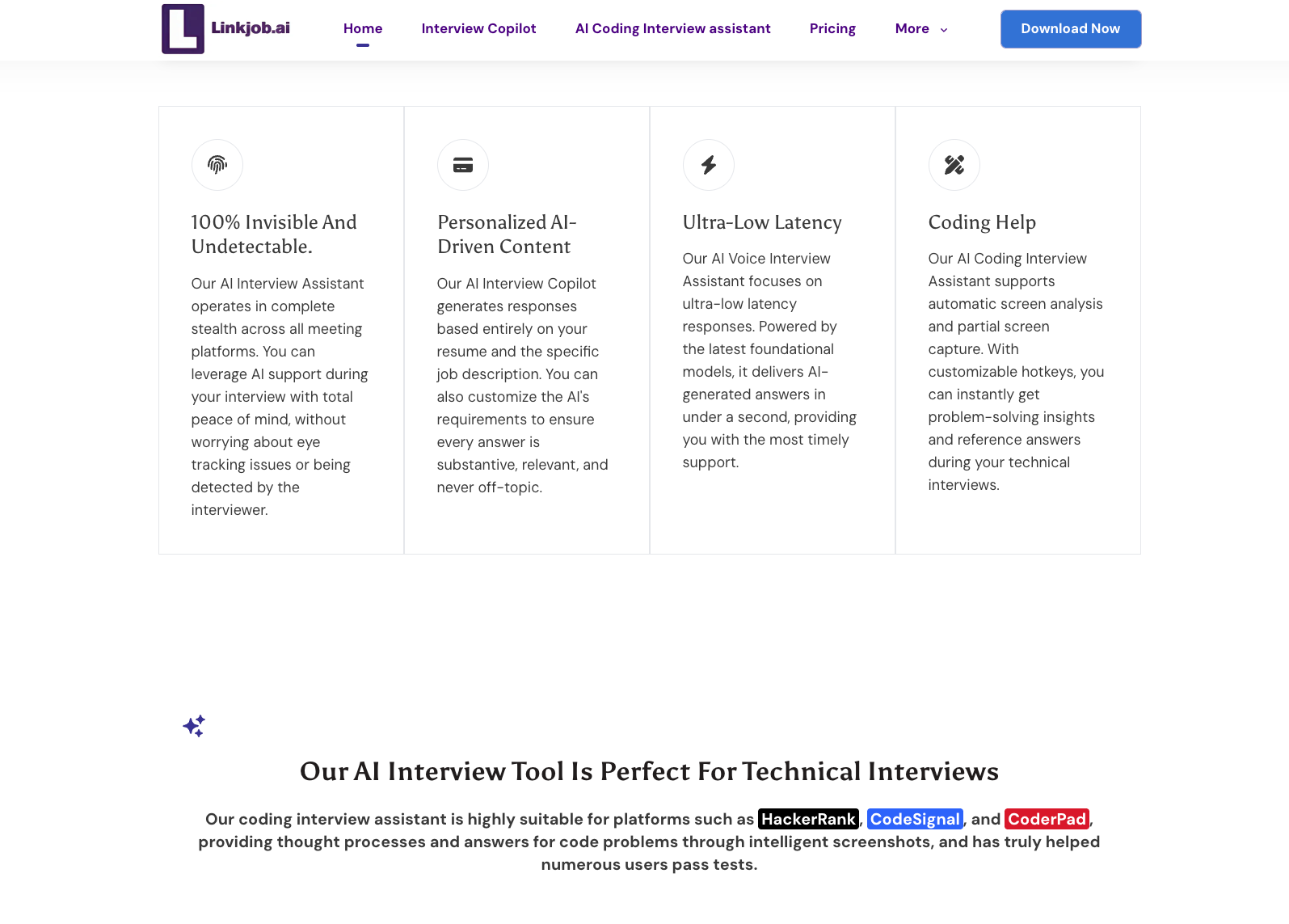 AI interview tool