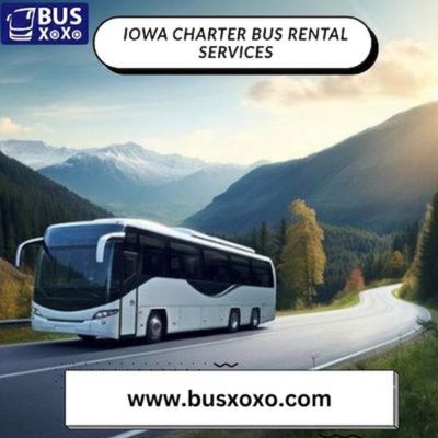 Rent our lowa Charter Bus & Minibus Rental Services – By BUSXOXO LLC