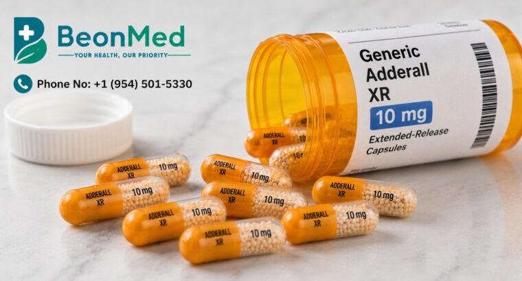 Buy Adderall XR 10 Online For Reliable Daily Focus In Work Place