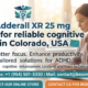 Buy Adderall XR 25 mg online for reliable cognitive support in Colorado, USA