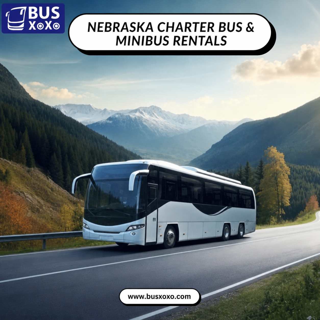 Nebraska Charter Bus Rental for Weddings & Private Trips