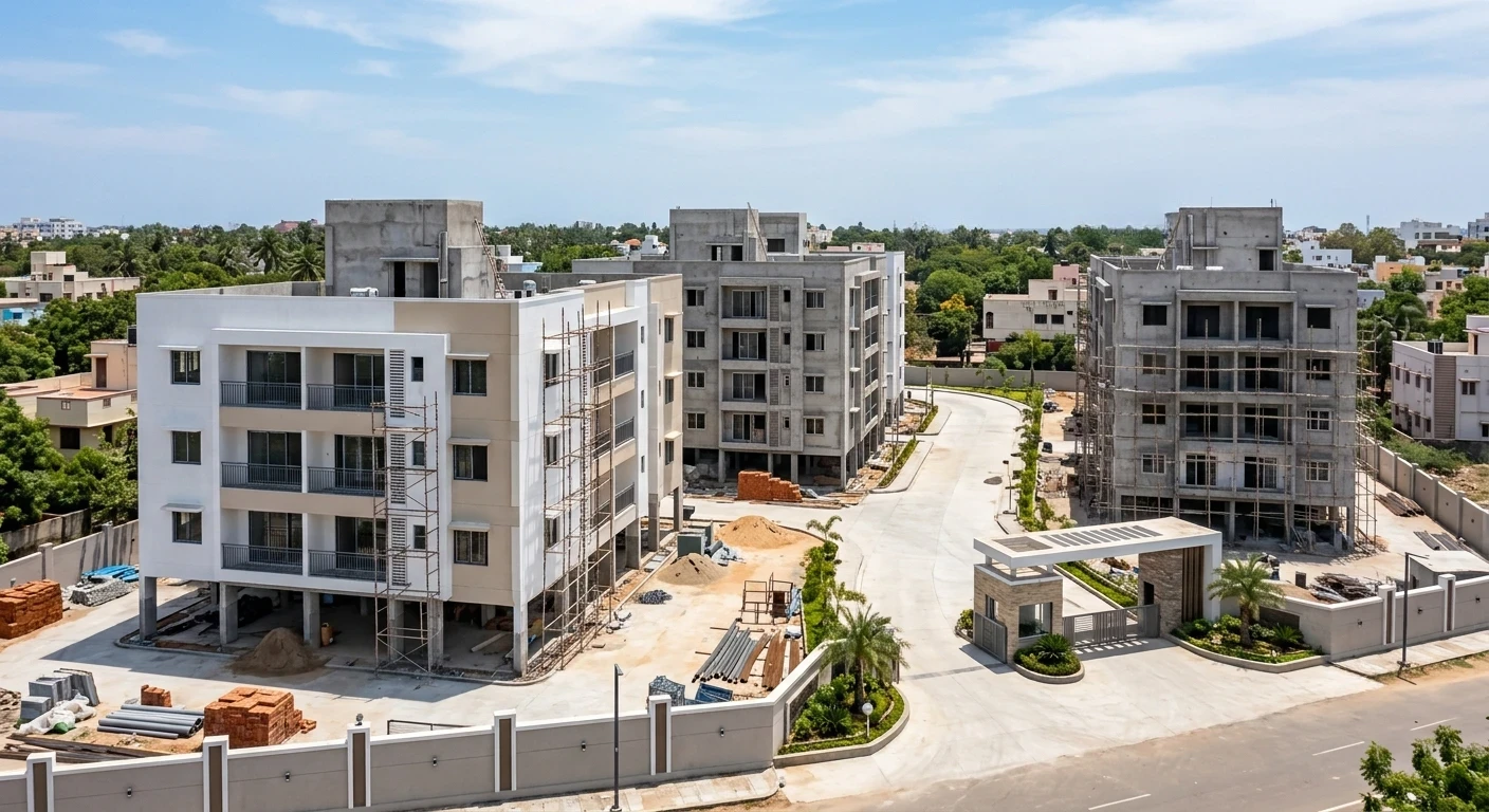 1 BHK Flats for Sale in Perungalathur – Price & Deals