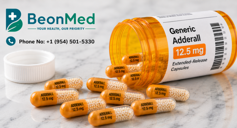 Buy Adderall Xr 12.5 Mg Online For Reliable Results And Focus