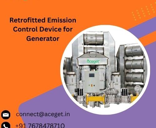 Retrofitted Emission Control Device for Generator