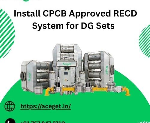 Install CPCB Approved RECD System for DG Sets | Trusted Manufacturer