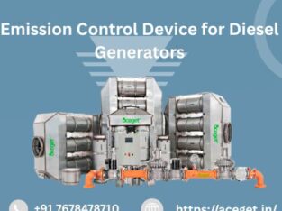 Emission Control Device for Diesel Generators