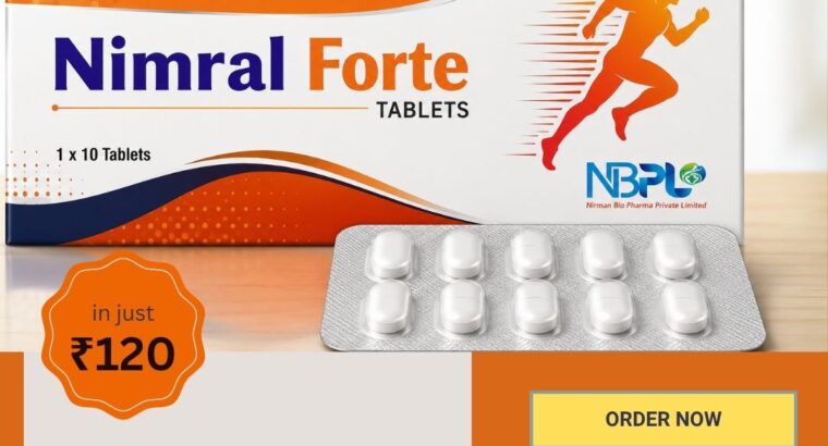 Choose Genuine Nimral Forte from a Trusted Online Pharmacy