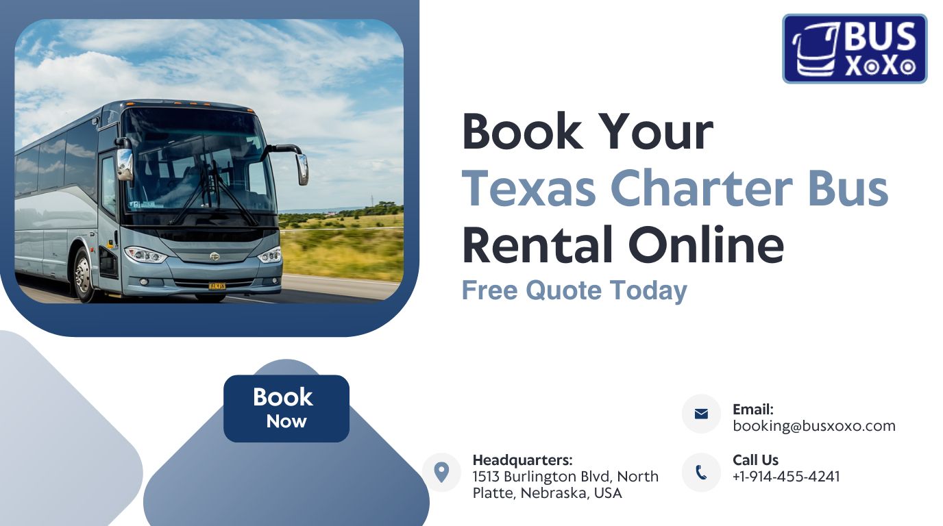 Book Your Texas Charter Bus Rental Online – Free Quote Today