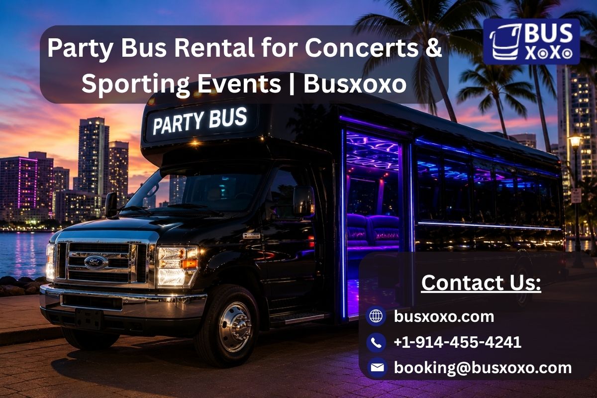 Party Bus Rental for Concerts & Sporting Events | Busxoxo | Dumaguete Info Classifieds