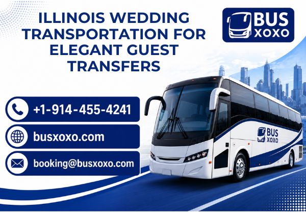 Illinois Wedding Transportation for Elegant Guest Transfers