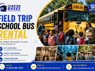 Field Trip School Bus Rental for Students and Teachers