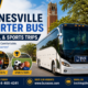 Reliable Charter Bus Rental in Gainesville for School and Sports Trips