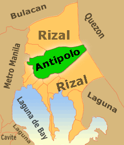 Antipolo Map 