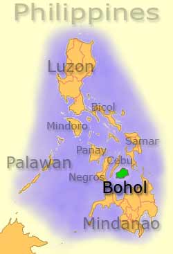 bohol map