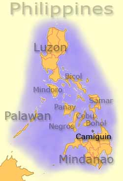 Camiguin Map