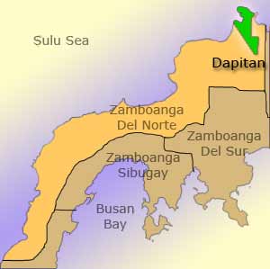 Dapitan map