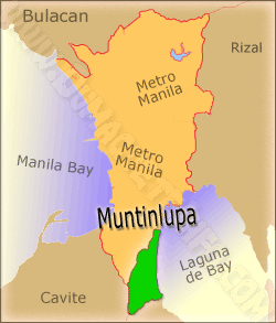 Muntinlupa Map