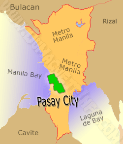 Map Of Pasay City Philippines - Danya Ellette