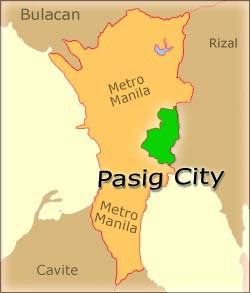 pasig city map