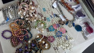 Pearls and hand made accessories 
