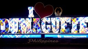 I love Dumaguete sign