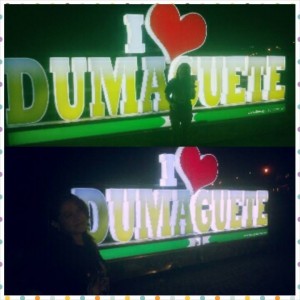 The I love Dumaguete Sign