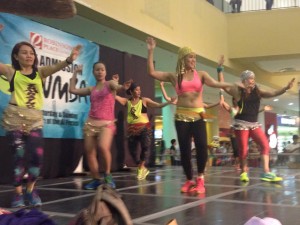 Zumba Session in Robinsons Place Dumaguete
