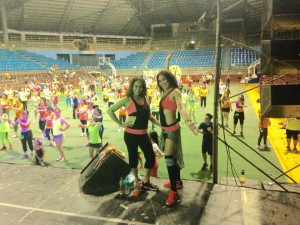 Zumba Dancing Session in Macias Sports Complex