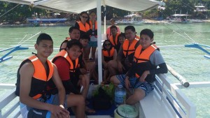 Before our island hopping