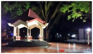 The old Gazebo at the Quezon Park, Dumaguete City.